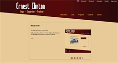 Desktop Screenshot of ernestclinton.de